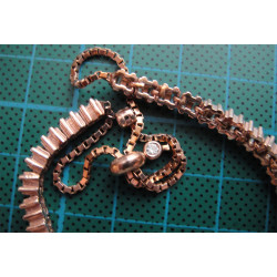 Baget Taşlı Gümüş Bileklik_613