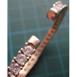 Zirkon Taşlı Gümüş Bilezik_614