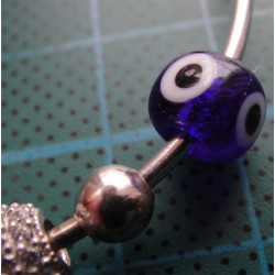 Nazar Boncuklu Gümüş Bilezik_615