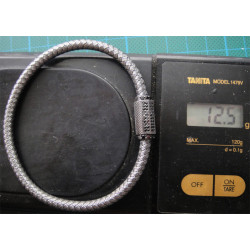 Örgülü Gümüş Bilezik_617