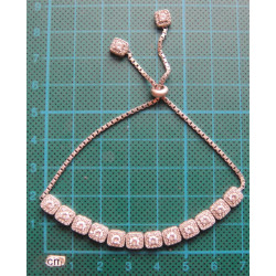 Zirkon Taşlı Gümüş Bileklik_624