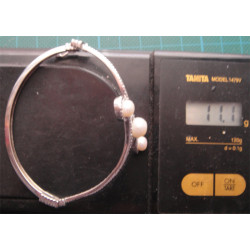 İncili Gümüş Bilezik_633