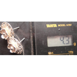 Telkari Gümüş Küpe_368