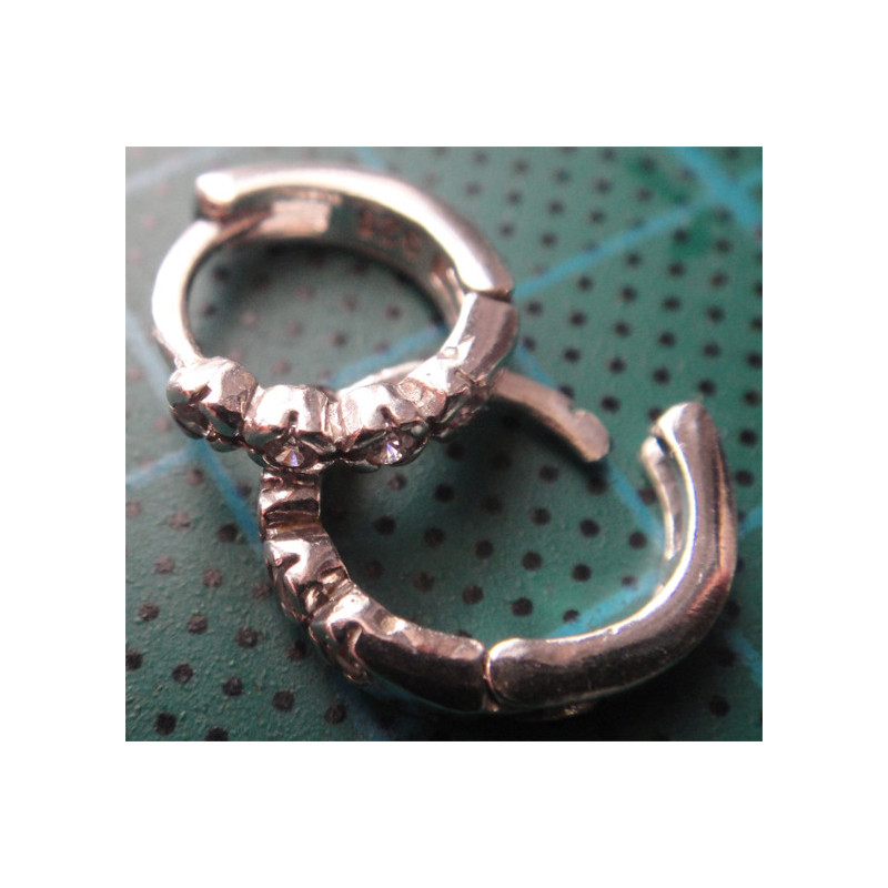 Zirkon Taşlı Gümüş Küpe_379