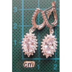 Zirkon Taşlı Gümüş Küpe_381