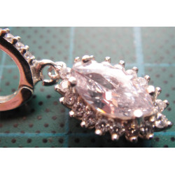 Zirkon Taşlı Gümüş Küpe_381