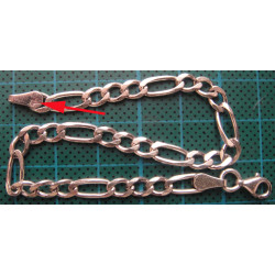 Gümüş Figaro Bileklik_634