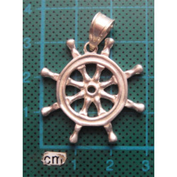 Dümen Formunda Gümüş Kolye Ucu_1681