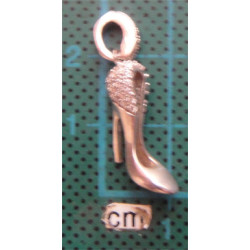 Ayakkabı Formunda Gümüş Kolye Ucu_1685