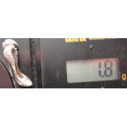 Ayakkabı Formunda Gümüş Kolye Ucu_1685