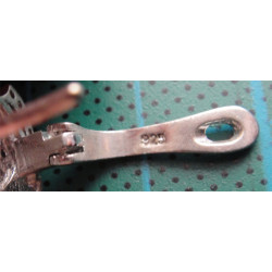 Balık Formunda Gümüş Küpe, Kolye Ucu ve Yüzük Set_384