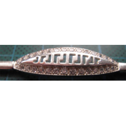 Zirkon Taşlı Gümüş Bileklik_648