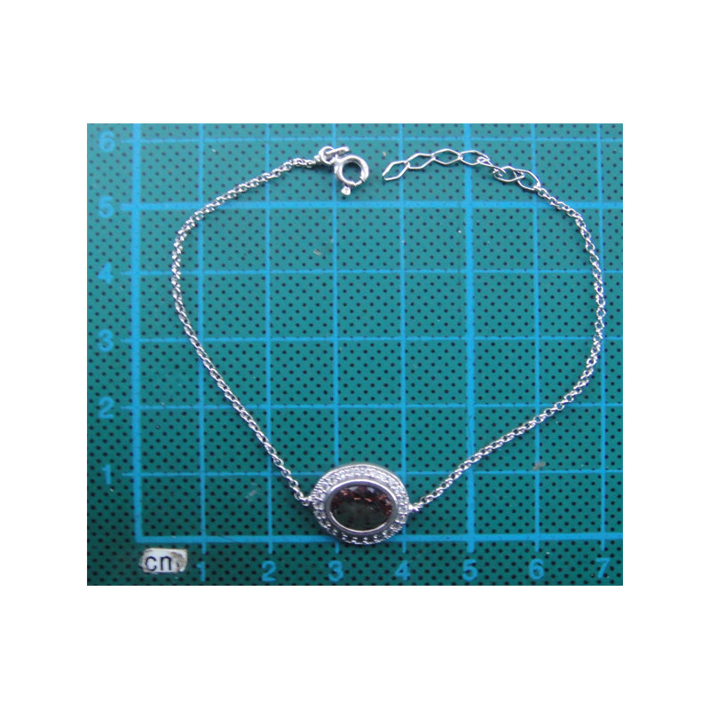 Sultanayt Taşlı Gümüş Bileklik_665