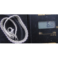 3 sıra Örgülü Gümüş Bileklik_668