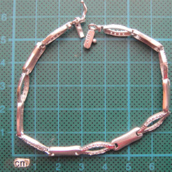 Zirkon Taşlı Gümüş Bileklik_674