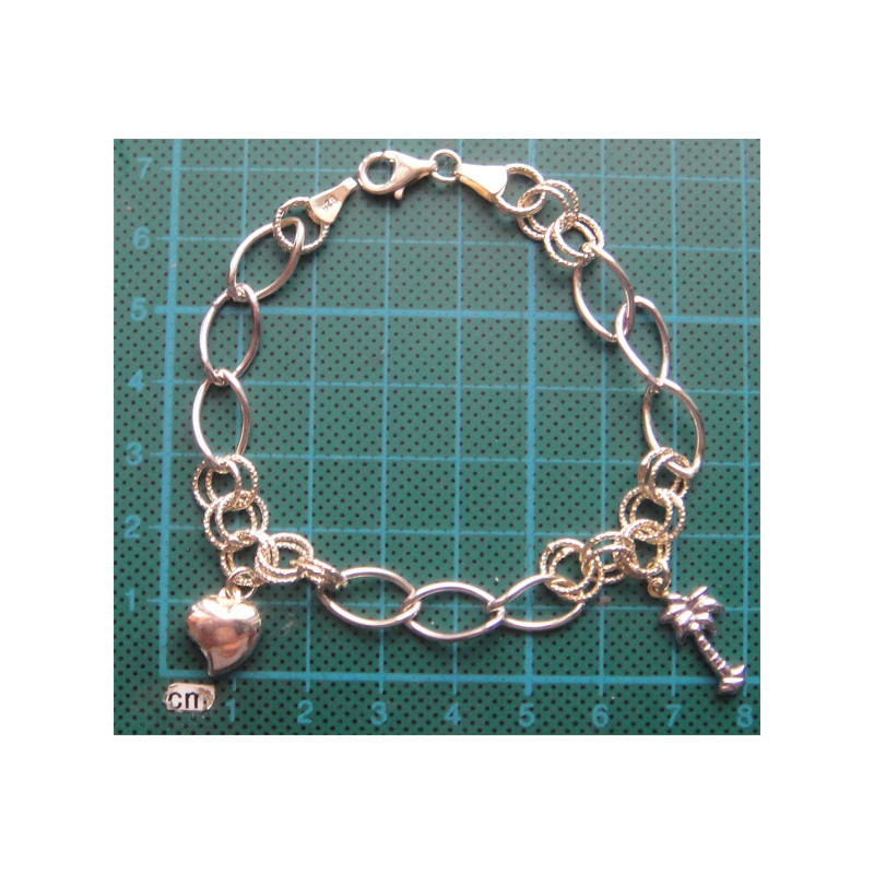 Kalpli Gümüş Bileklik_684