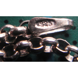 Kırmızı Taşlı Gümüş Bileklik_695