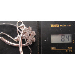 Kar Tanesi Gümüş Bileklik_698