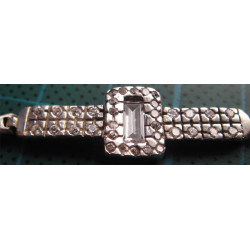 Zirkon Taşlı Gümüş Bileklik_686