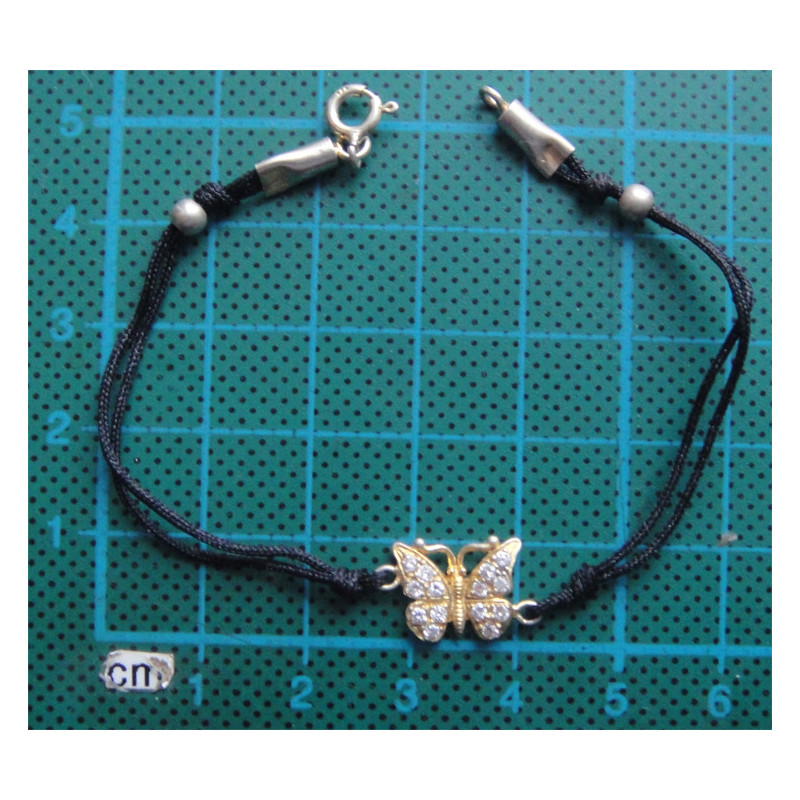 Kelebek Formunda Gümüş Bileklik_715