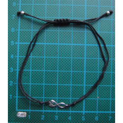 Kedili Sonsuzluk Gümüş Bileklik_716