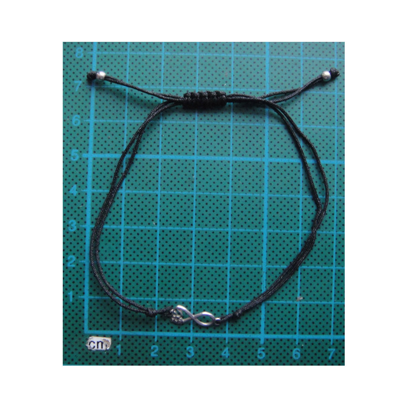 Kedili Sonsuzluk Gümüş Bileklik_716