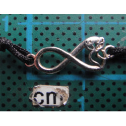 Kedili Sonsuzluk Gümüş Bileklik_716