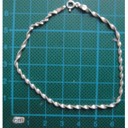 Burgulu Gümüş Bileklik_722