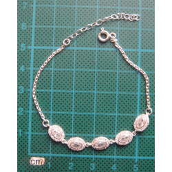 Zirkon Taşlı Gümüş Bileklik_736