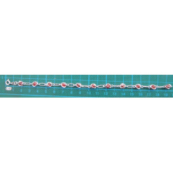 Boncuklu Gümüş Bileklik_751