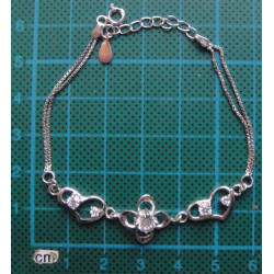 Kalpli Gümüş Bileklik_756