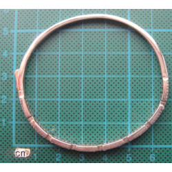 Baget Taşlı Gümüş Bilezik_769