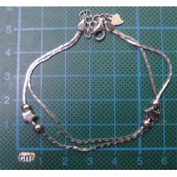 Yıldızlı Gümüş Bileklik_774