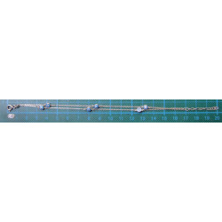 Mavi Nazar Boncuklu Gümüş Bileklik_777