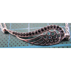 Tek Kanat Formunda Gümüş Bileklik_784