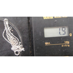 Tek Kanat Formunda Gümüş Bileklik_784