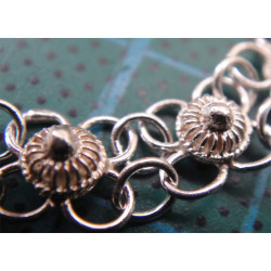 Güverse İşçilikli Gümüş Bileklik_786