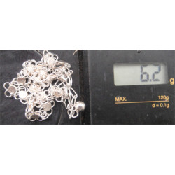 Güverse İşçilikli Gümüş Bileklik_786