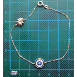 Nazarlıklı Gümüş Bileklik_789