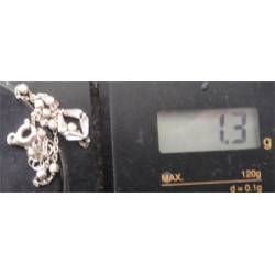 Baget Taşlı Gümüş Bileklik_791