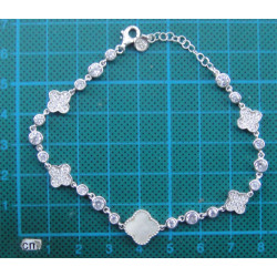 Zirkon Taşlı Gümüş Bileklik_796