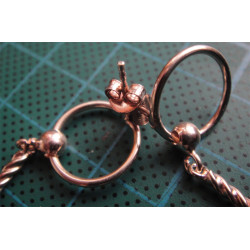 Burgulu Gümüş Küpe_385