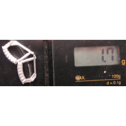 Zirkon Taşlı Gümüş Küpe_387