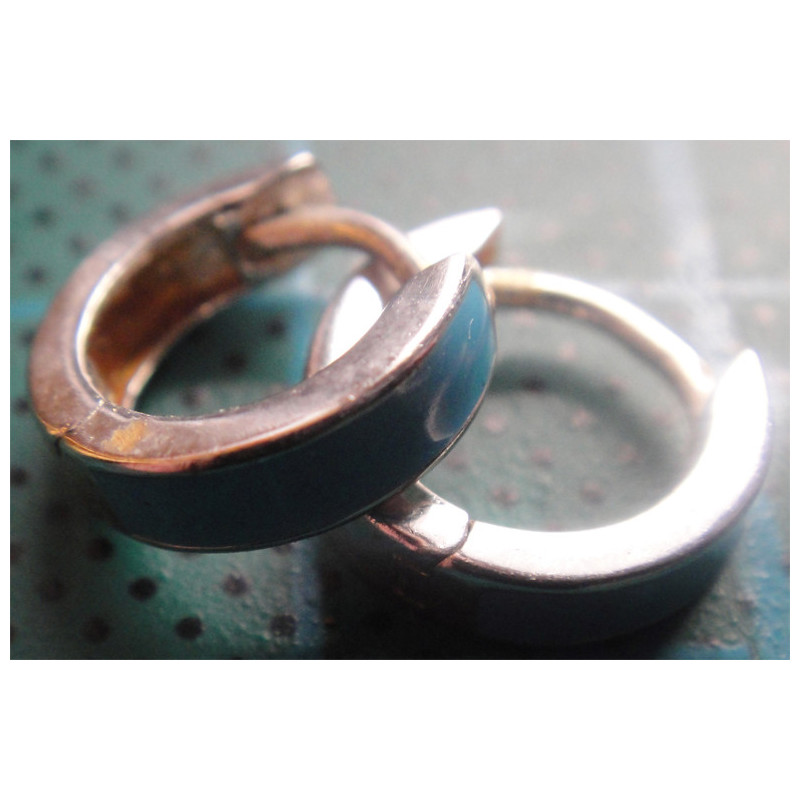 Gümüş Halka Küpe_388