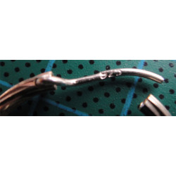 Gümüş Halka Küpe_389