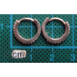 Gümüş Halka Küpe_390