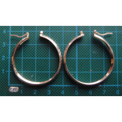 Gümüş Halka Küpe_391