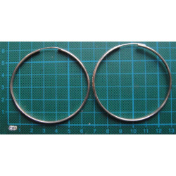 Gümüş Halka Küpe_392