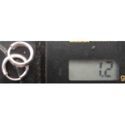 Gümüş Halka Küpe_395