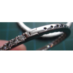 Zirkon Taşlı Gümüş Halka Küpe_397